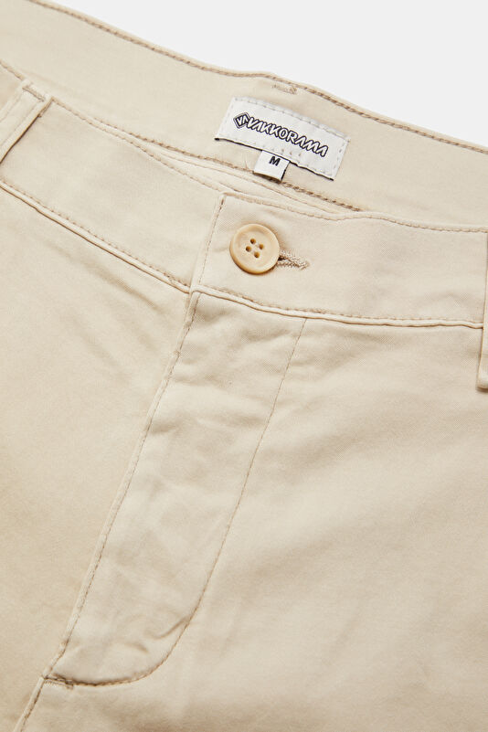 Beige Men's Shorts 4