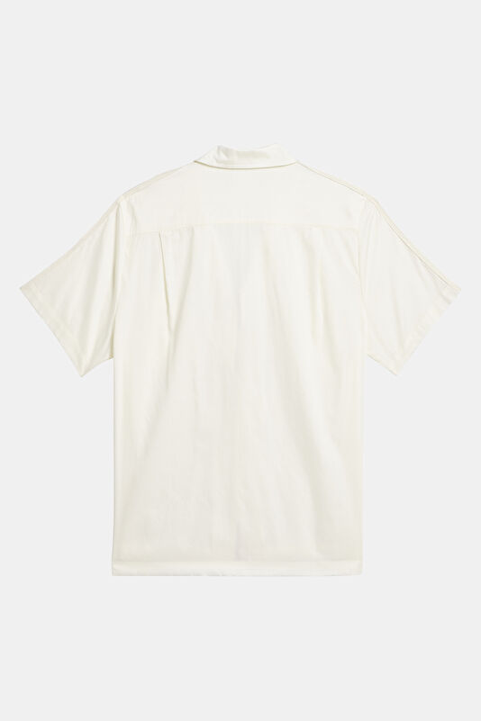 X Clot Relax Kalıp Krem Şal Yaka Nakışlı Erkek T-Shirt 2