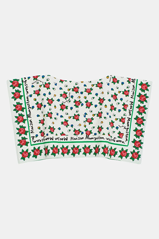 White Patterned Sleeveless Kids' Blouse 2