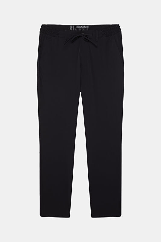 Navy Blue Straight Leg Men's Trousers