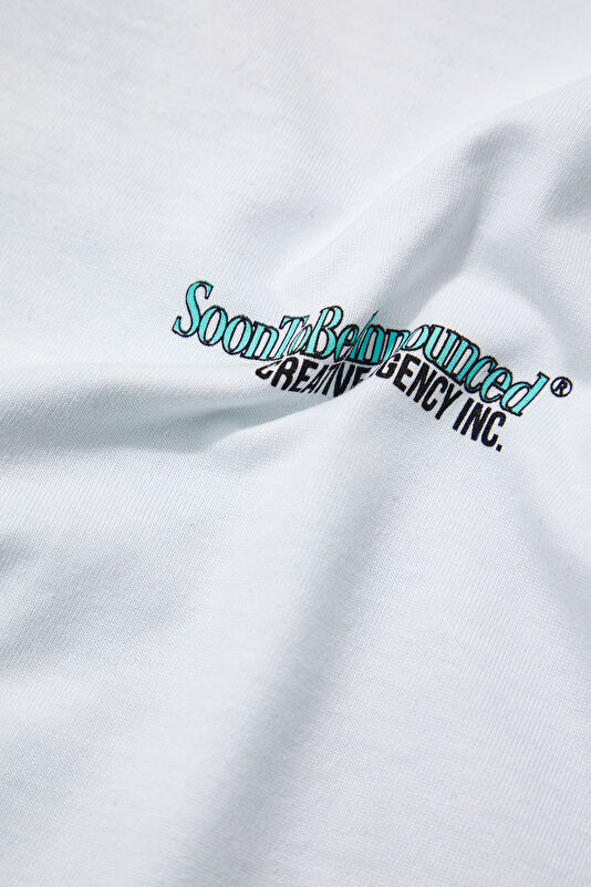 White Crew Neck T-Shirt 4