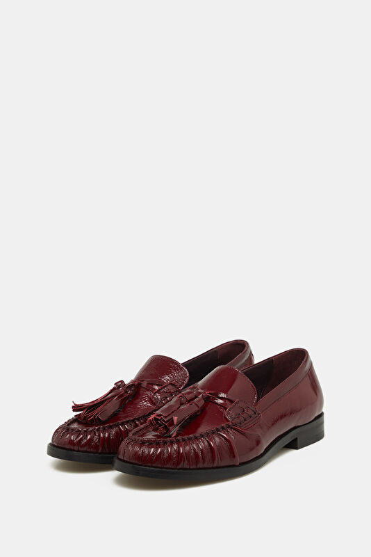 Marietta Onix Burgundy Bordo Ayakkabı 2
