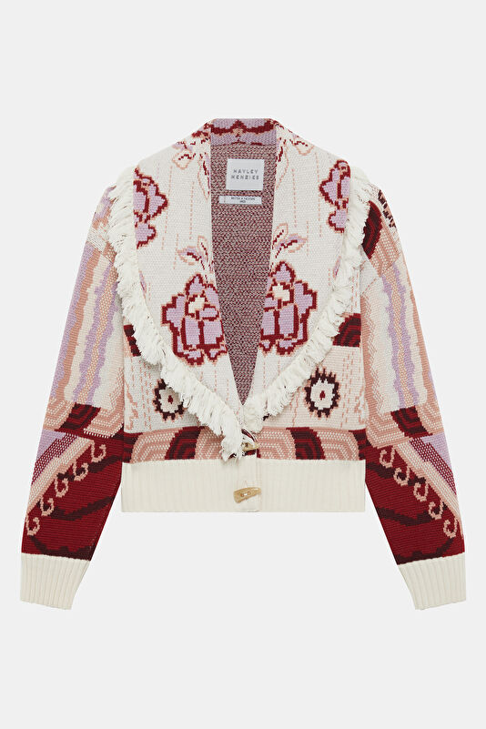 Cream Wool Women's Cardigan