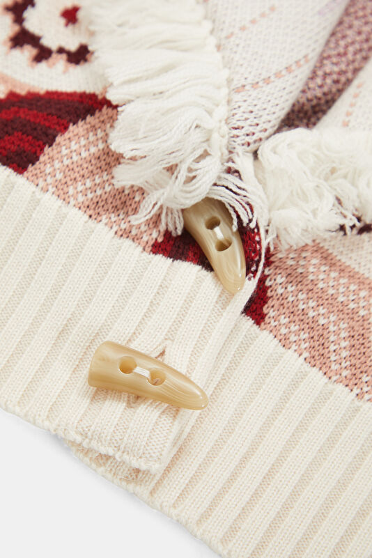 Cream Wool Women's Cardigan 4