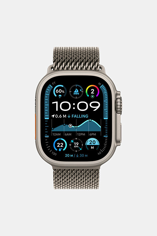 Apple Watch 42mm Gold Milano Loop Gold Cord MXMN3ZM/A 3