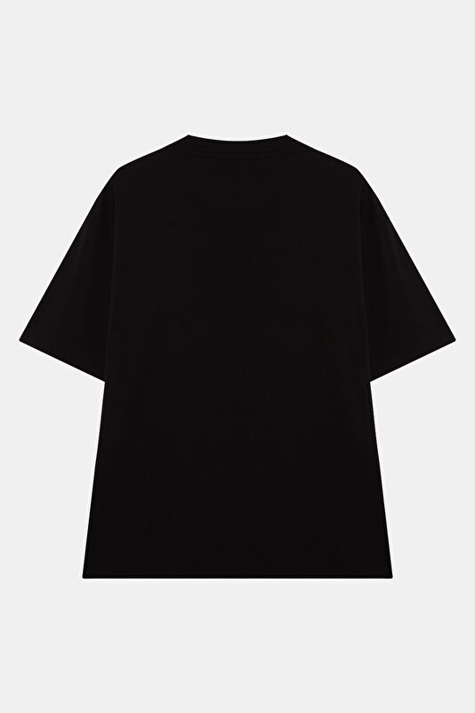 Black Crew Neck Men's T-Shirt 2