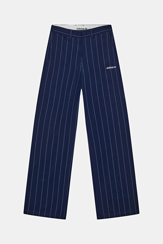 Relax Fit Navy Wide Leg Women's Sports Trousers