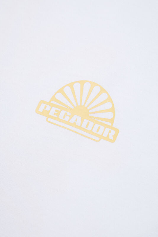 Relax Fit White Bicycle Collar Printed Tshirt 4