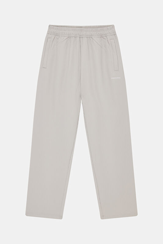 Relax Fit Grey Wide Leg Men's Trousers