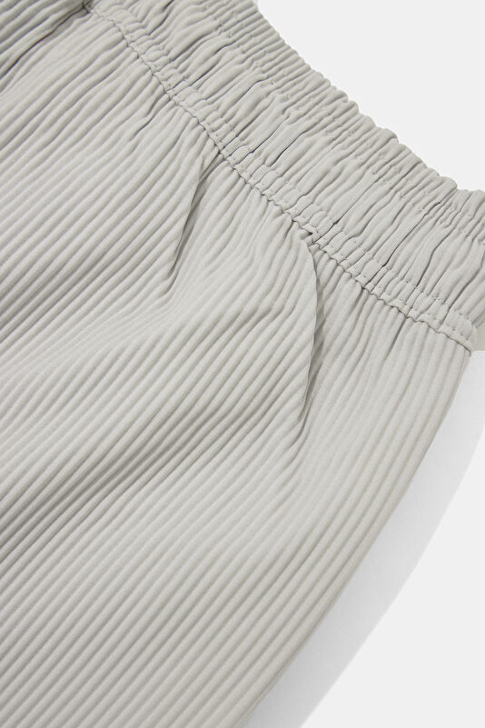 Relax Fit Grey Wide Leg Men's Trousers 4
