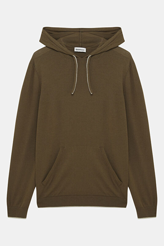 Khaki Modal Tricot Jersey