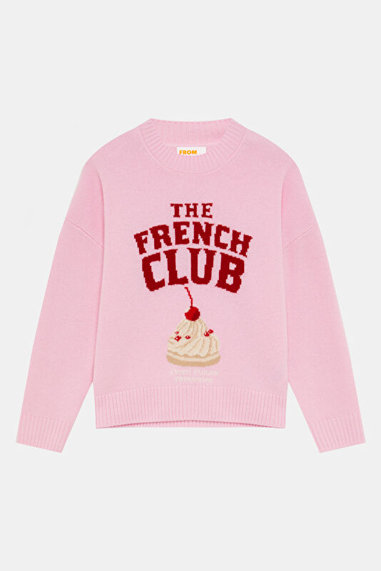 Light Pink Cashmere Women's Sweater
