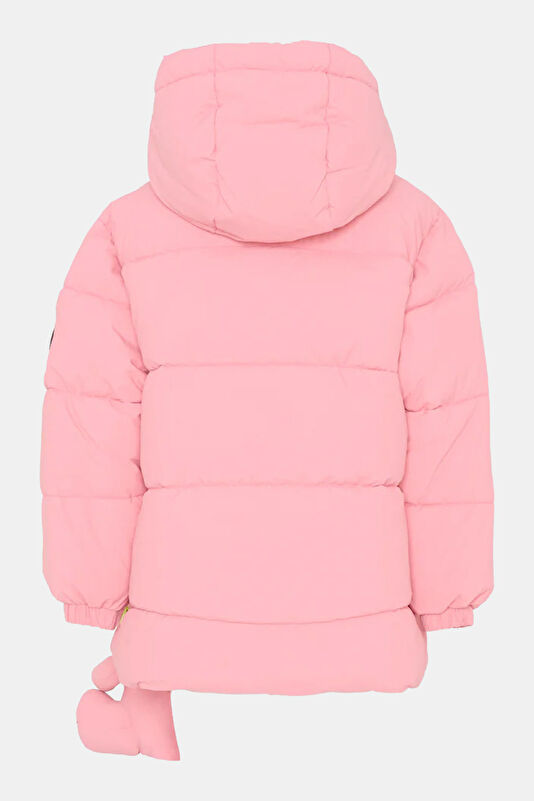 Pink Buttoned Kids' Jacket 2