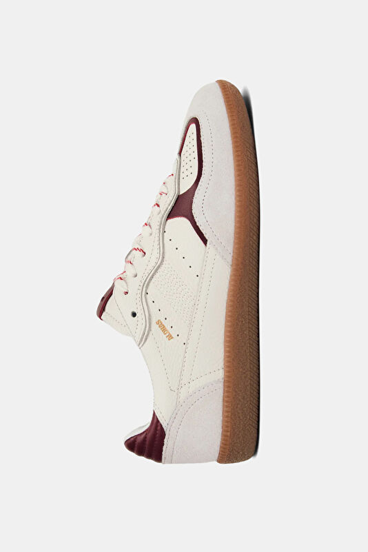 Tb.490 Rife Grain White Women's Sneakers 2
