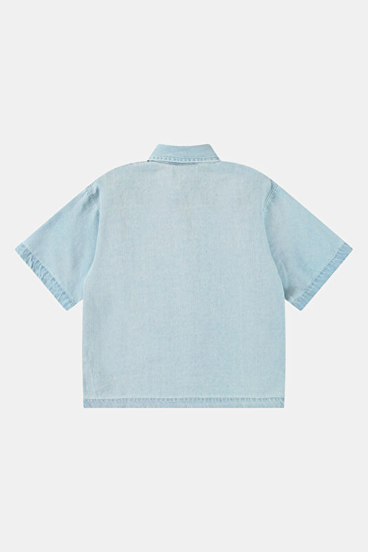 Light Blue Kids Shirt 4