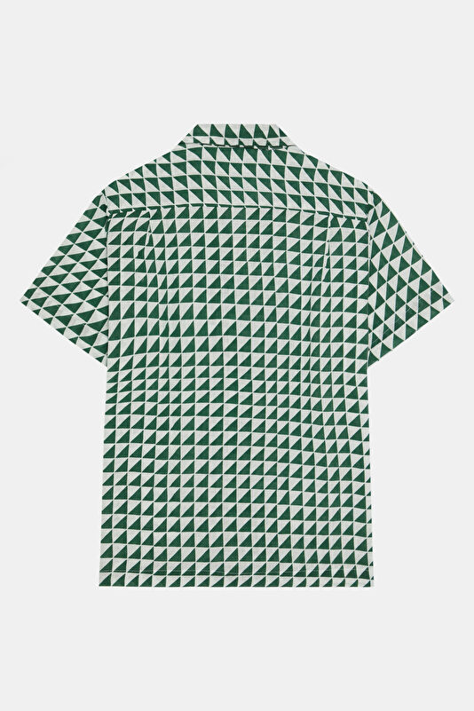 Mavi Desenli Erkek Gömlek 2