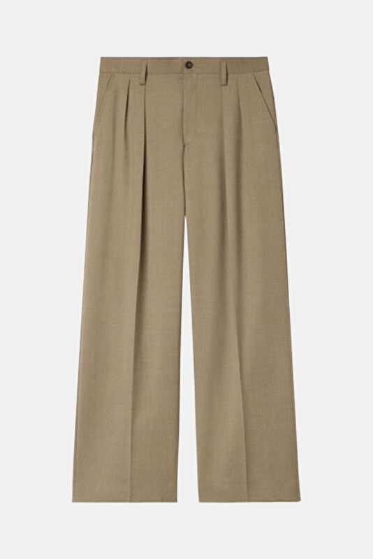 Oversize Vizon Bol Paça Erkek Pantolon