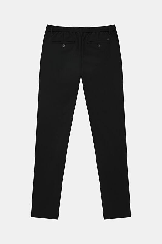 Siyah Regular Erkek Pantolon 4