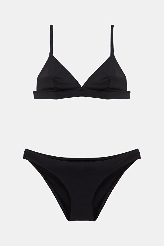 Siyah Bağlamalı Bikini