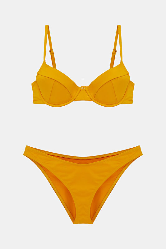 Mustard Tie-Up Bikini