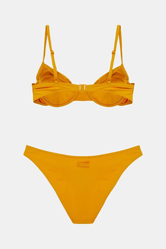 Mustard Tie-Up Bikini 2