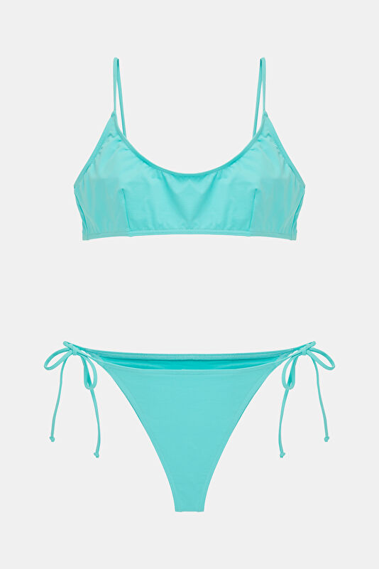 Su Yeşili Bağlamalı Bikini