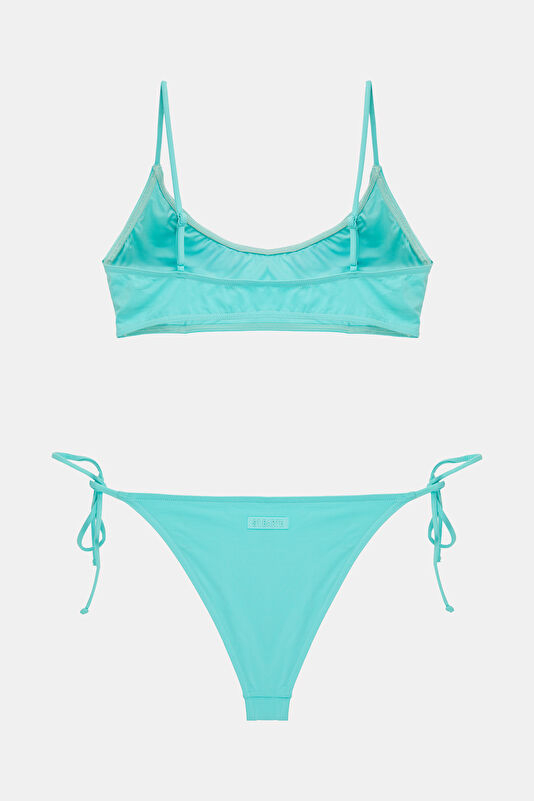 Su Yeşili Bağlamalı Bikini 2