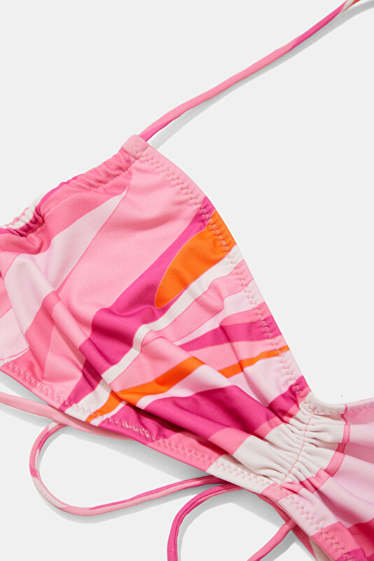 Pembe Bağlamalı Bikini 3