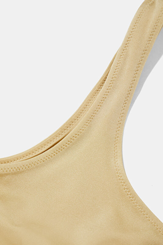 Krem Bağlamalı Bikini 3