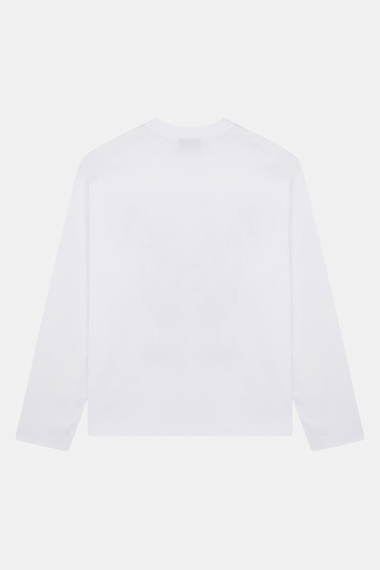 White Printed Women's T-Shirt 2