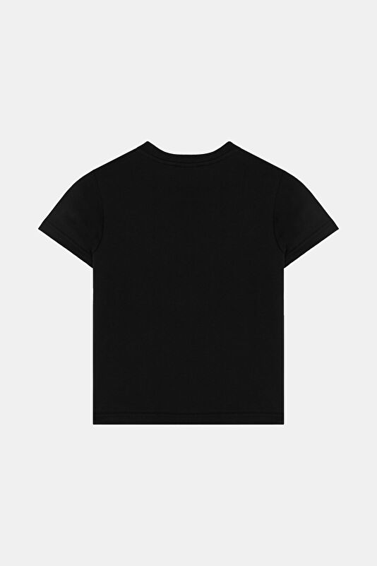 Black Printed Women's T-Shirt 2