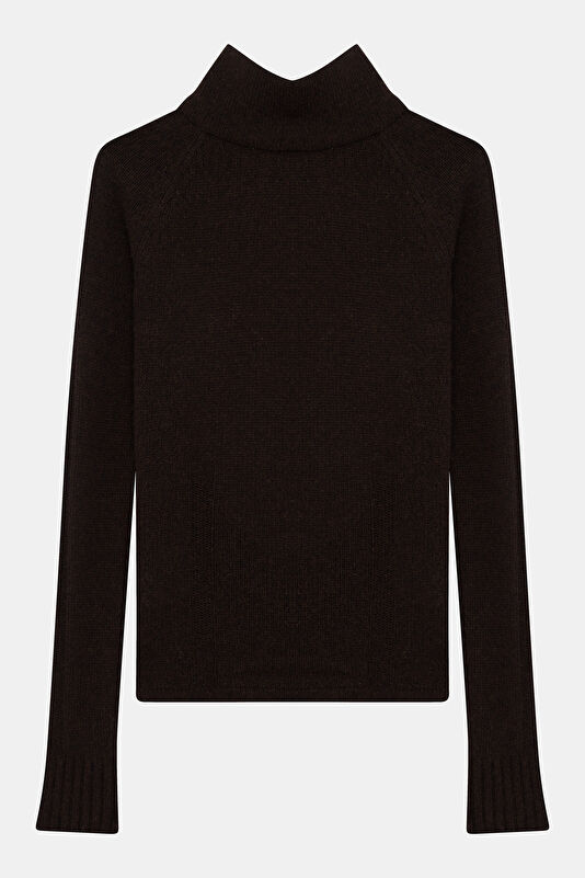 Coffee Wool Women's Sweater