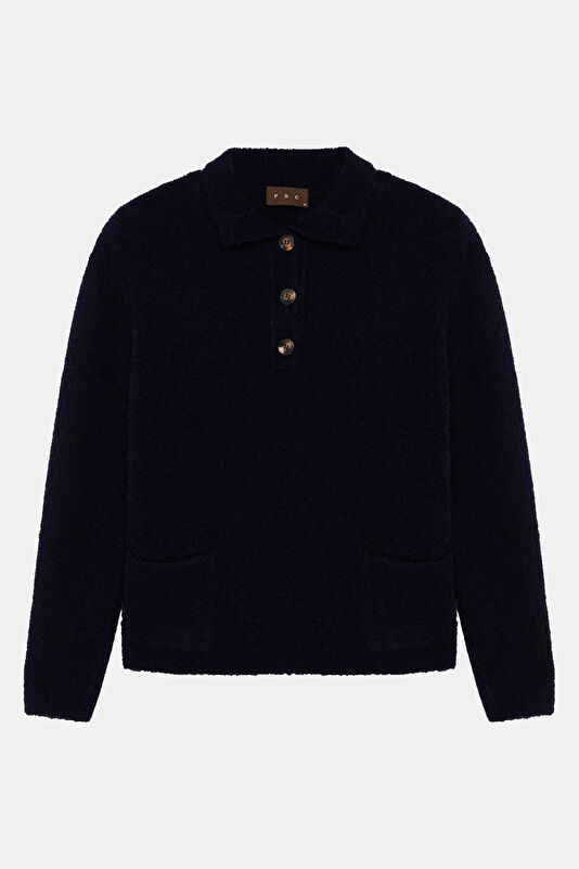 Navy Blue Women's Sweater