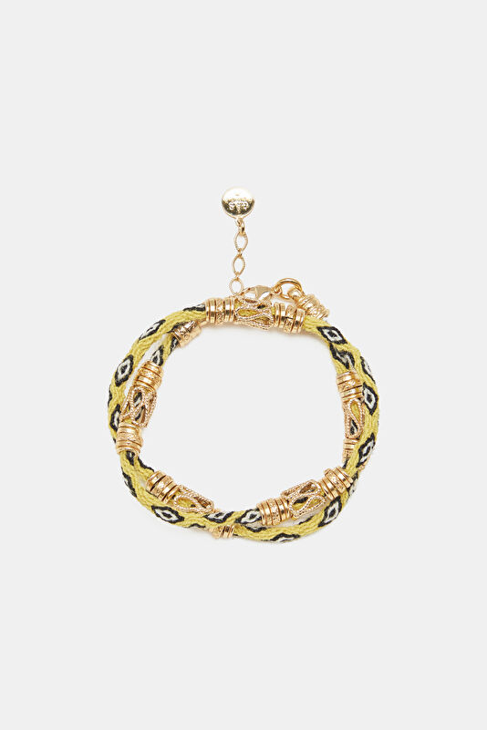Dark Yellow Steel Bracelet 2