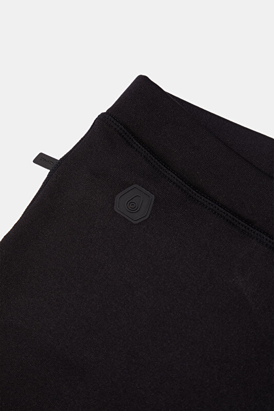Black Wide Leg Women's Sports Pants 3
