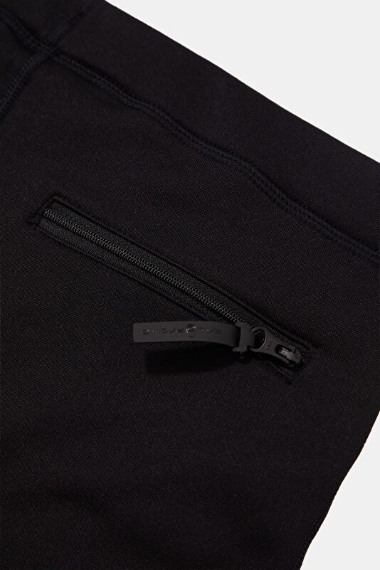 Black Wide Leg Women's Sports Pants 4