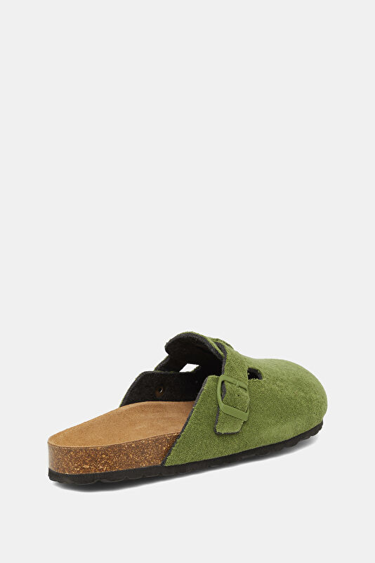 Sandal Mule Haki Erkek Terlik 3