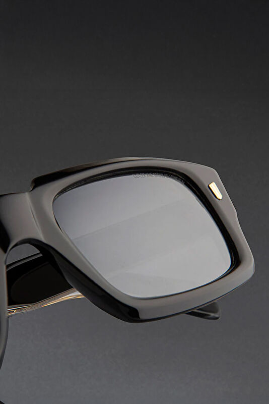 Acetate Siyah Gözlük 53mm 3