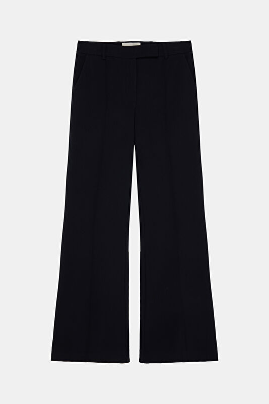 Black Wide Leg Women's Pants