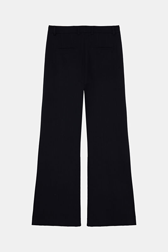 Black Wide Leg Women's Pants 2