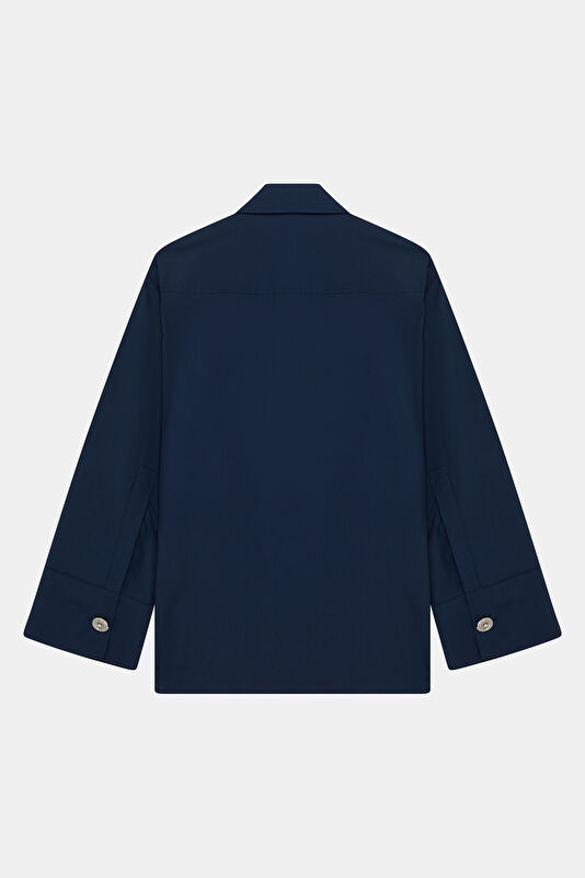 Navy Blue Women's Shirt 2