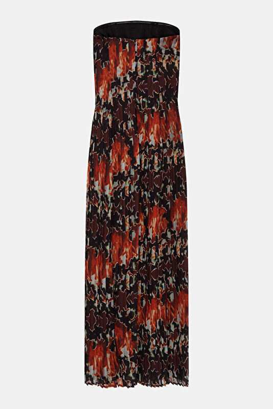 Colorful Patterned Women's Dress 2
