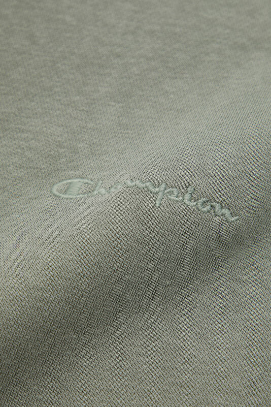 Yeşil Relax Kalıp Kapuşonlu Erkek Sweatshirt 4
