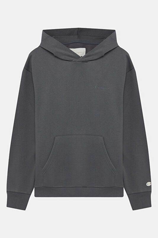 Anthracite Relax Fit Hooded Men's Sweatshirt