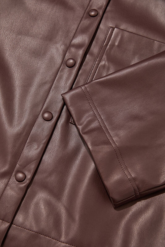 Brown Women's Shirt 4