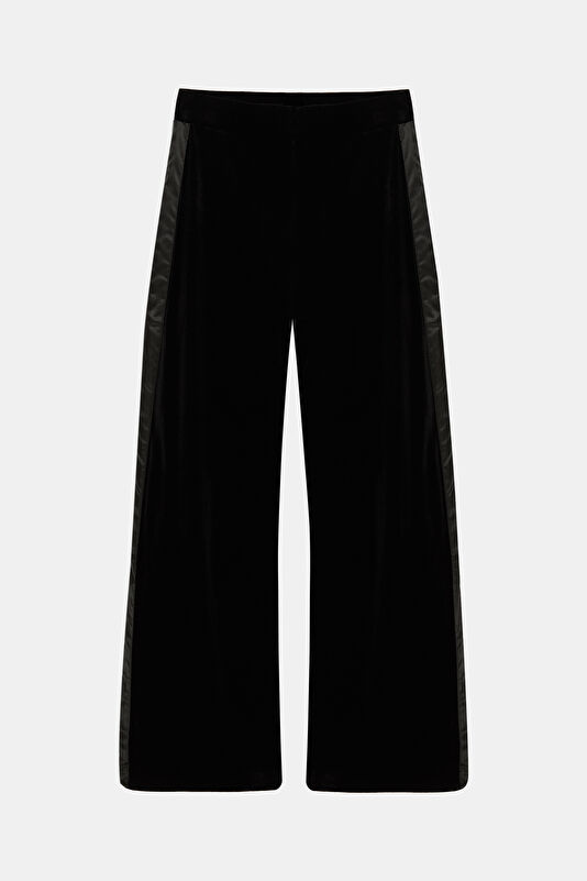 Black Wide Leg Women's Pants