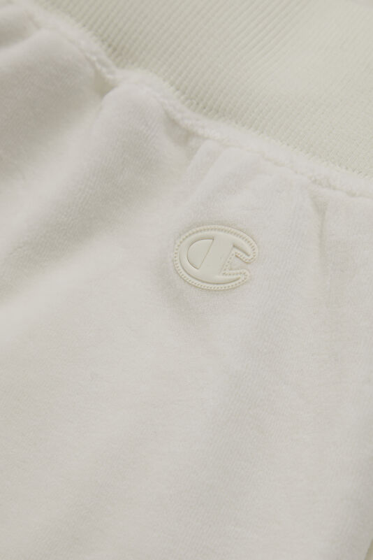 White Wide Leg Sport Women's Pants 4