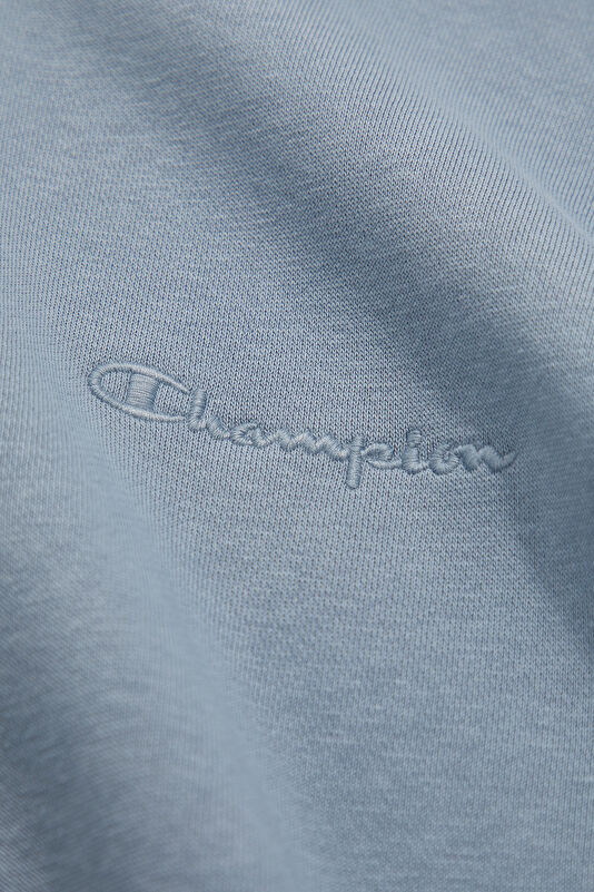 Mavi Kapuşonlu Kadın Sweatshirt 4