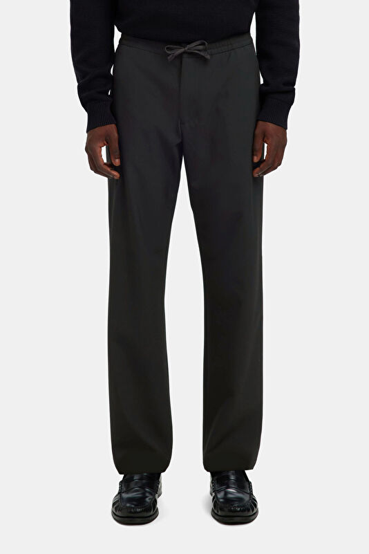 Siyah Straight Erkek Pantolon 2