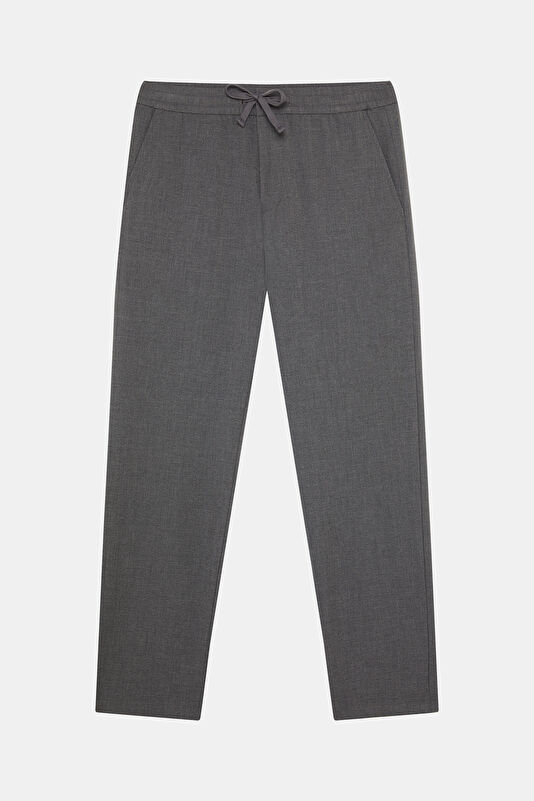 Gri Straight Erkek Pantolon